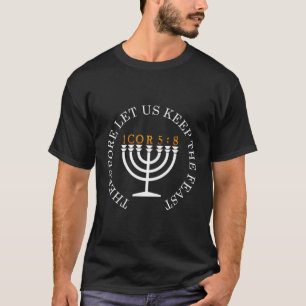 Camiseta Por Conseguinte, Mantenhamos O Banquete 1 Corintia