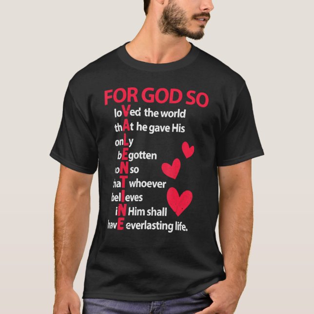 Camiseta Por Deus Tão Amado O Namorados Mundial Christian C (Frente)