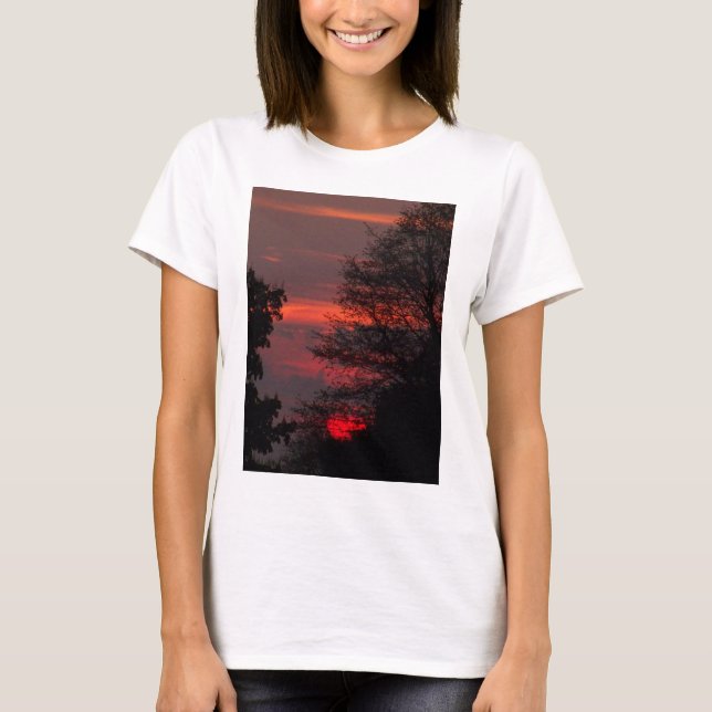 Camiseta Por do sol 4 (Frente)