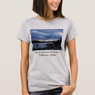 Camiseta Pôr do Sol à Meia-Noite no Alasca