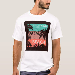 Camiseta Pôr do Sol da Praia da Califórnia