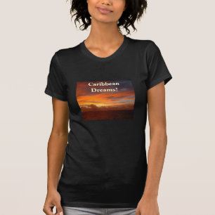 Camiseta Por do sol das caraíbas, sonhos!