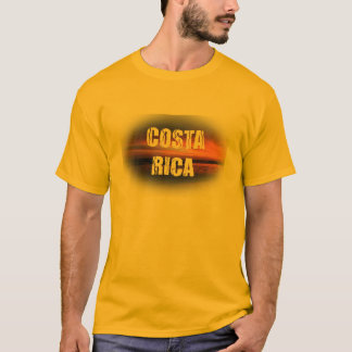 Camiseta Por do sol de Costa Rica