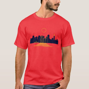 Camiseta Por do sol de San Francisco