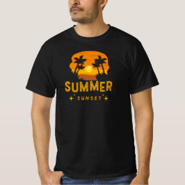 Camiseta Pôr do sol de verão