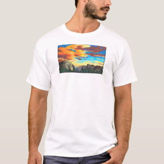 Camiseta Por do sol de Yosemite