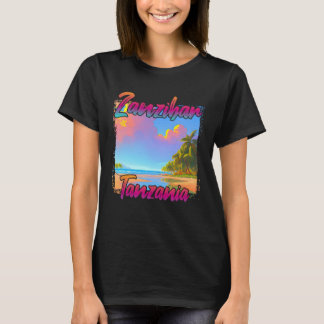 Camiseta Pôr do sol de Zanzibar