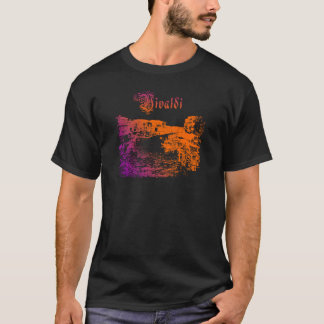 Camiseta Por do sol do canal de VIVLADI Veneza