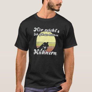 Camiseta Pôr do Sol do Frango Atrevido Vai Para a Fazenda d