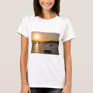 Camiseta Por do sol do ponsa do papai noel