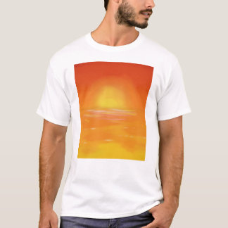 Camiseta Pôr do sol dourado