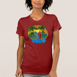 Camiseta Pôr Do Sol E Painéis De Superfície