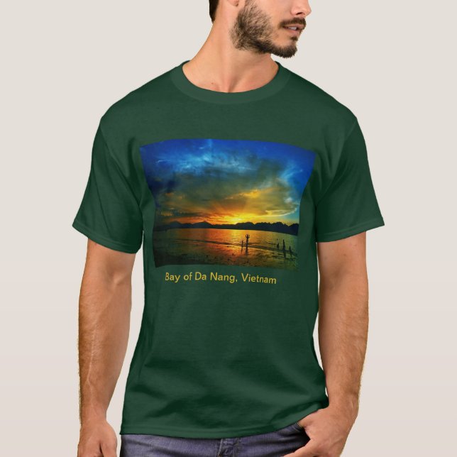 Camiseta Pôr do sol em Da Nang (Frente)
