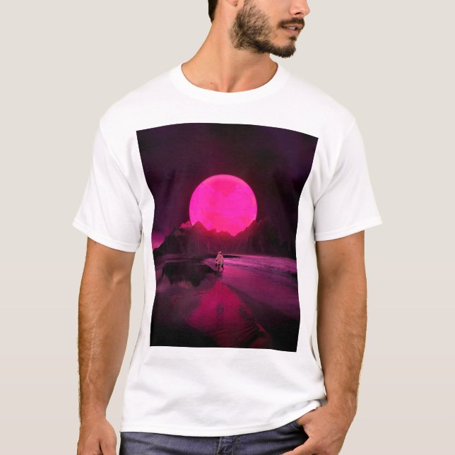 Camiseta Pôr do Sol em Mercúrio (Frente)