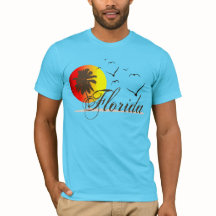 Pôr do sol ensolarado de Florida