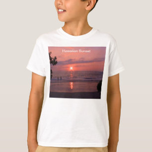 Camiseta Por do sol havaiano