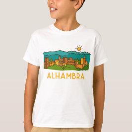 Camiseta Pôr do sol na Alhambra 2