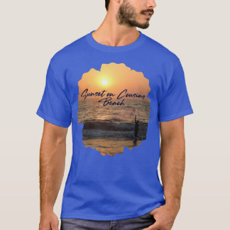 Camiseta Pôr do sol na praia dos primos