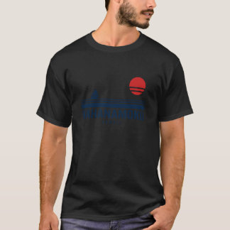 Camiseta Pôr-do-sol no Havaí de Kahanamoku Veleiro Nascer d