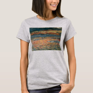Camiseta Pôr do sol no mar por Pierre Renoir, Arte Fino Ant