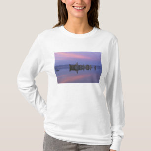 Camiseta Pôr do sol no Mono Lake, CA.