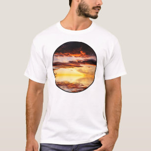 Camiseta Por do sol norueguês