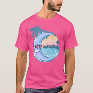 Camiseta Pôr do Sol Nostálgico no Oceano do Mac Tonight