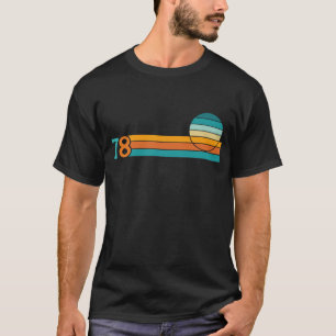 Camiseta Pôr do sol retrô 78