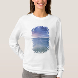 Camiseta Por do sol sobre a baía de Dundalk