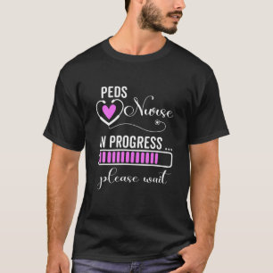Camiseta Por Favor, Aguarde O Enfermeiro De Peds Futuro CNA
