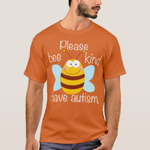 Camiseta Por Favor, Eu Tenho Autismo