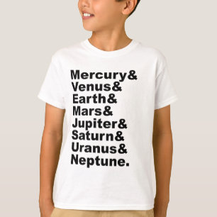 Camiseta Por Favor Não Convide Plutão Para a Nossa Festa do