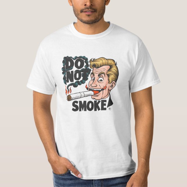Camiseta Por Favor, Não Fuma (Frente)