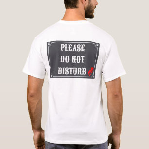 CAMISETA POR FAVOR, NÃO ME PERTURBA - SINAL DE NOTIFICAÇ