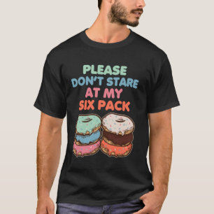 Camiseta Por favor, não olhe para o meu músculo falso de se