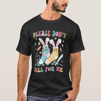 Camiseta Por Favor Não Se Apaixone Por Mim Cute Páscoa Funn