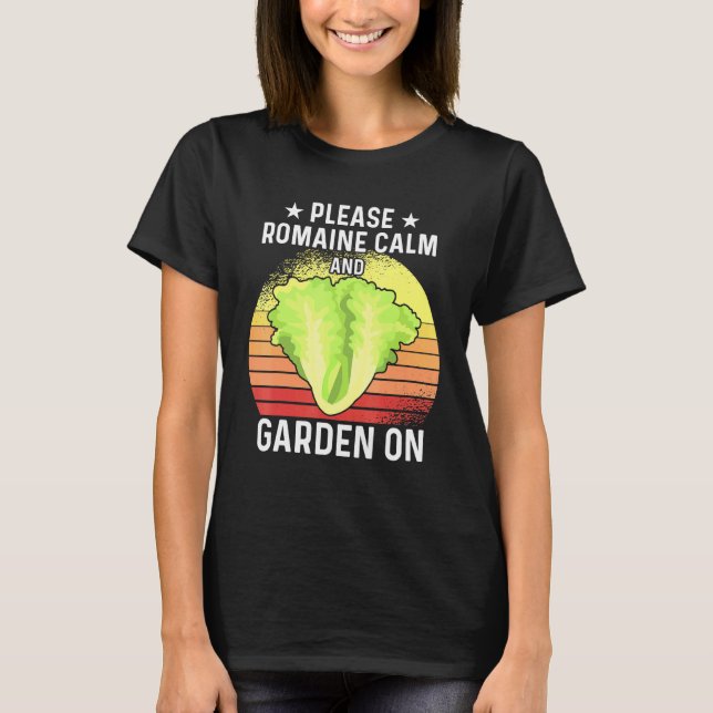 Camiseta Por Favor, Romaine Calm E Garden Em 2 (Frente)