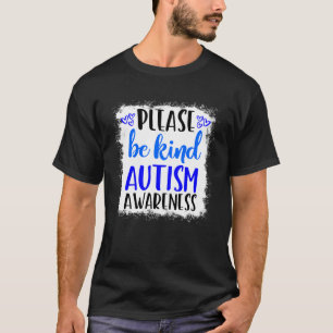 Camiseta Por Favor, Seja Amável Autismo Conscientista Em Ab
