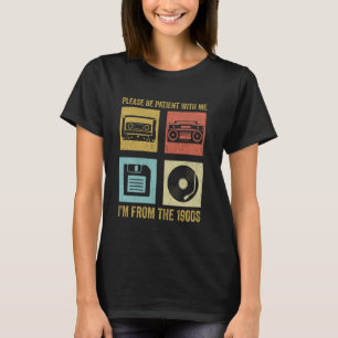 Camiseta Por favor, seja paciente comigo, sou engraçado nos