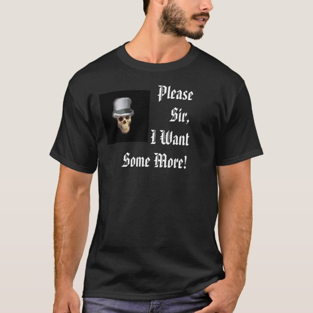 Camiseta Por favor senhor, eu quero ainda mais! (Frente)