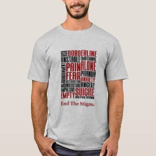 Camiseta Pôr fim à perturbação de personalidade limite 