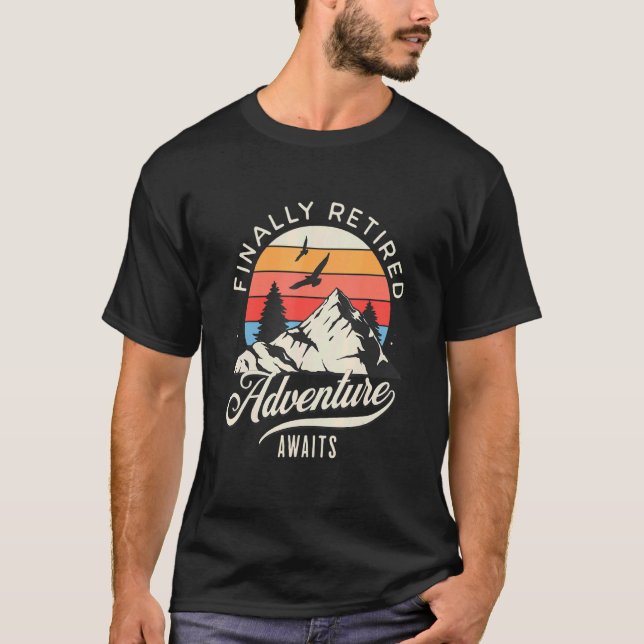 Camiseta Por Fim, Retirada De Aposentação Para A Reforma (Frente)