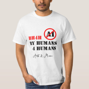 Camiseta Por Humanos 4 Humanos / Artes e Música (BH4H)