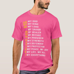 Camiseta Por Jesus Que Sua Fé Leve Cruze O Cristianismo