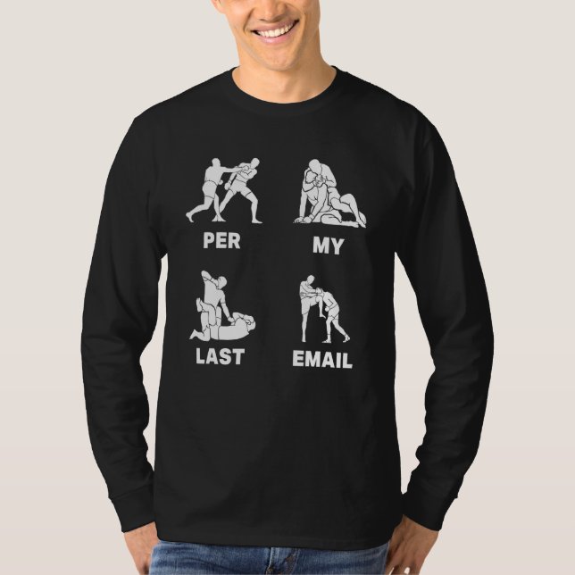 Camiseta Por Meu Último Email (Frente)