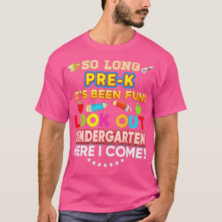 Camiseta Por Muito Tempo, Pré-K Cuidado Com O Jardim De Inf