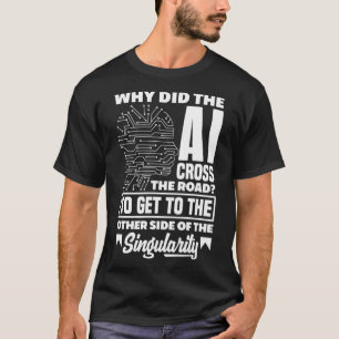 Camiseta Por Que A IA Atravessou A Ciência Da Computação Ro
