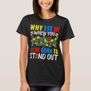 Camiseta Por Que Ajustado Quando Você Estava Nascer De Fic