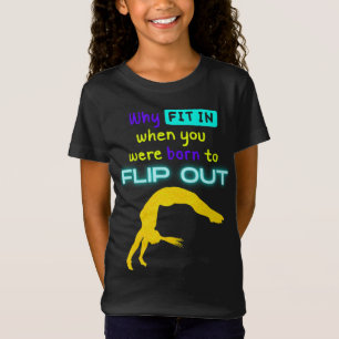 Camiseta Por que ajustado quando você estava nascer de Sac