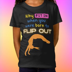 Camiseta Por que ajustado quando você estava nascer de Sacu